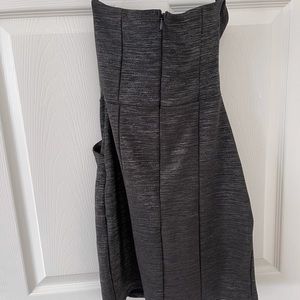 Strapless sexy dress